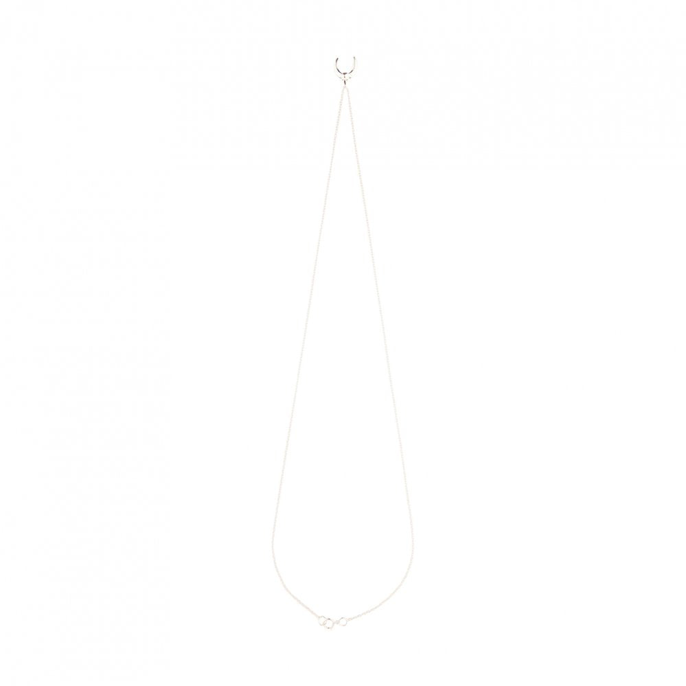 Silver Horn Necklace