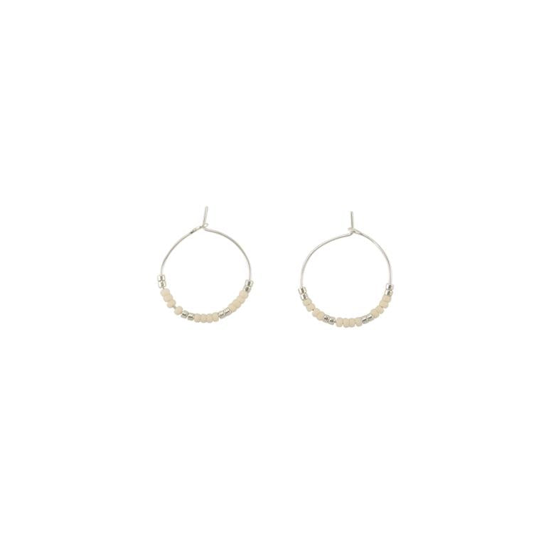 Extra Small Silver Hoop Earrings