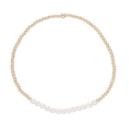 Gold Bliss Bead Bracelet 2mm