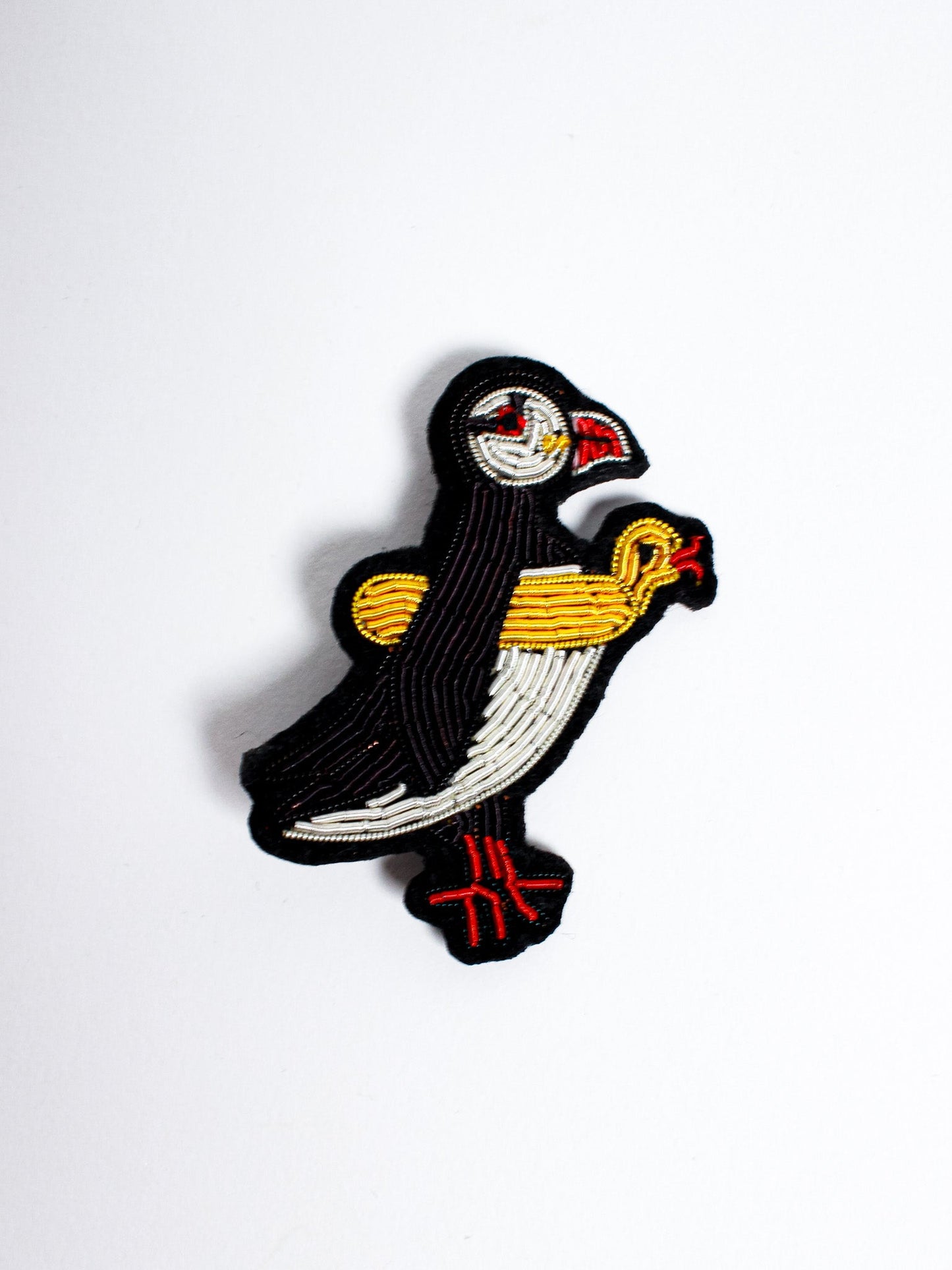 Nonsense Hand Embroidered Brooch - Macon&Lesquoy - Berte