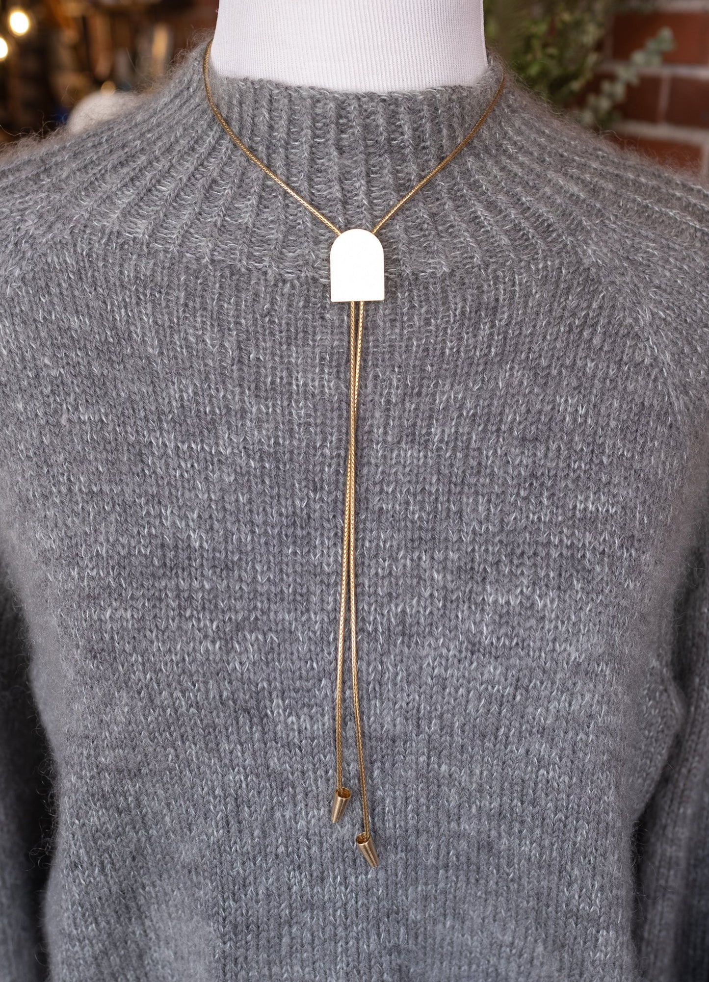 tassel necklace