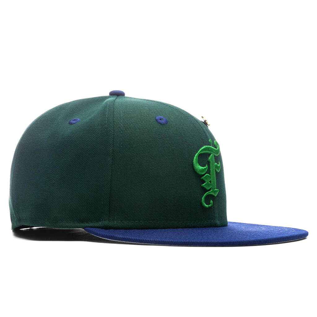 Feature x New Era "Timepiece" OE Fitted - Green/Royal