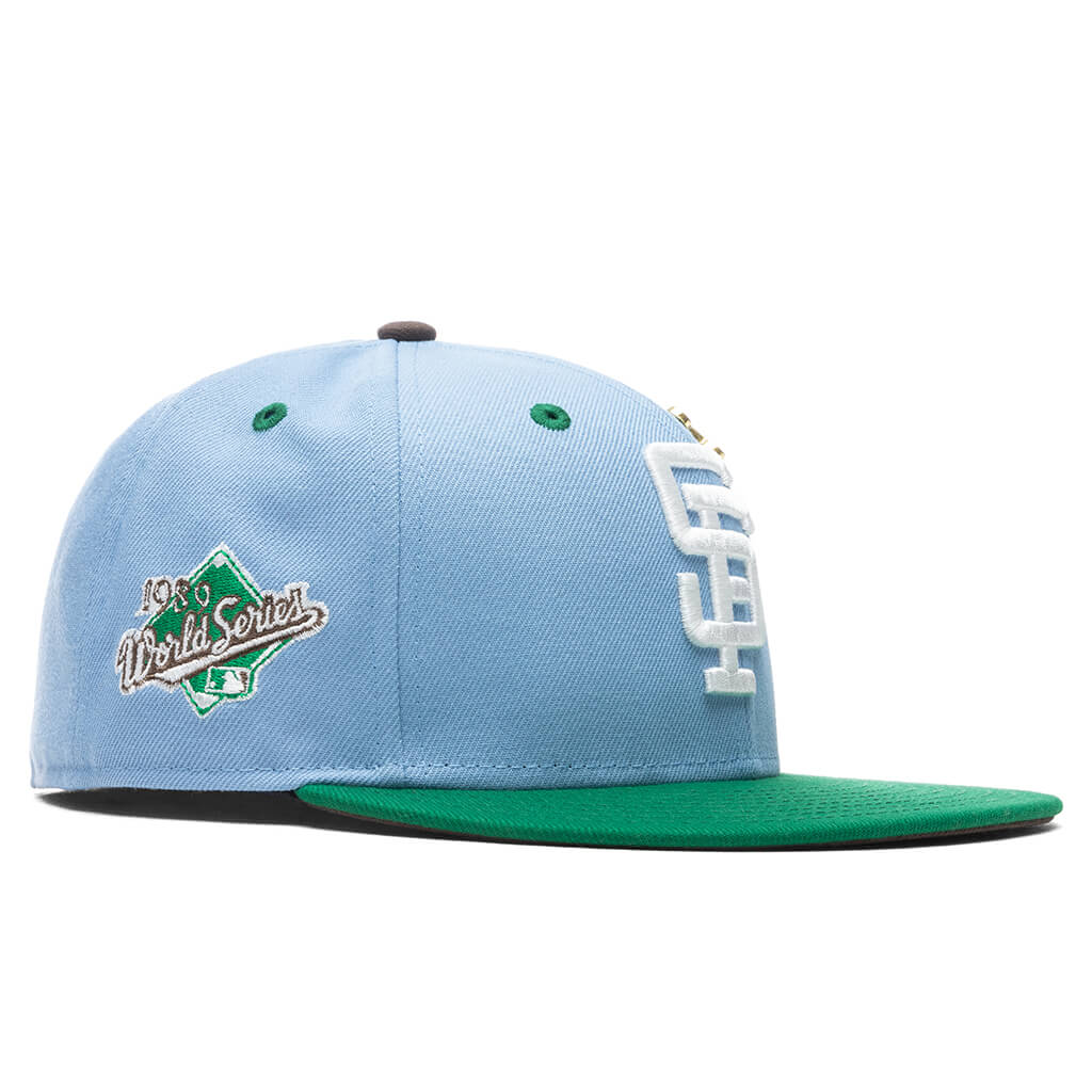 Feature x New Era "Earth" San Francisco Giants Fitted - Birdseye Blue/Kelly Green