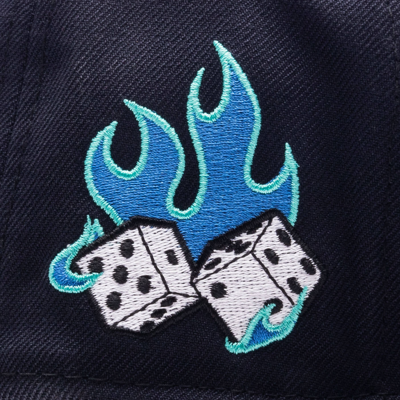 Feature x New Era Flaming Dice 59FIFTY Fitted - Feature F