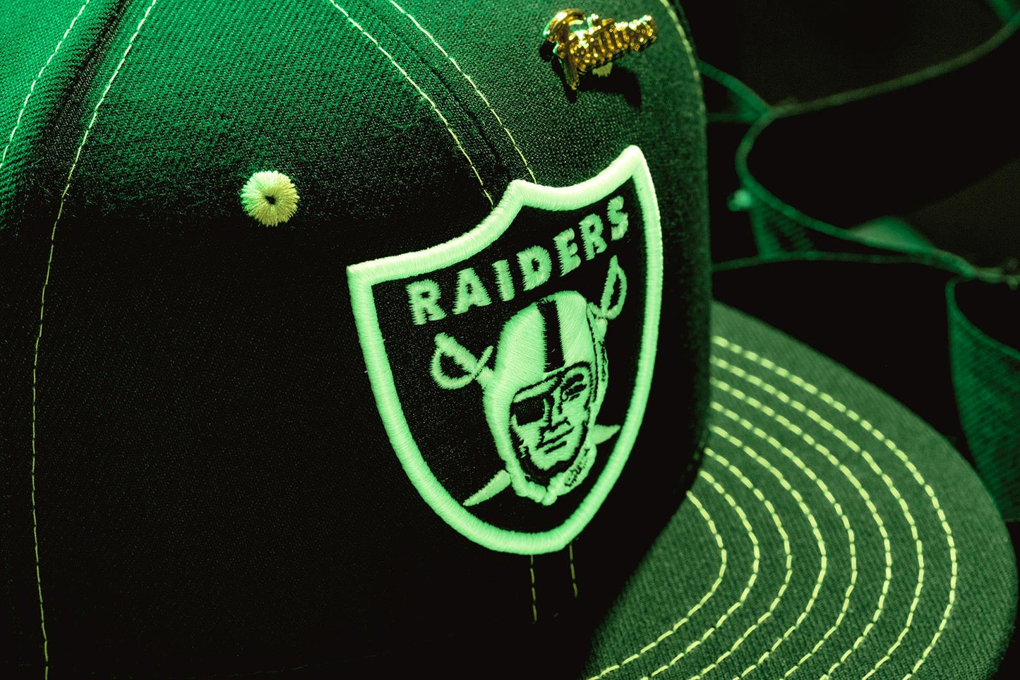Feature x New Era "Night Vision" 59FIFTY Fitted - Las Vegas Raiders
