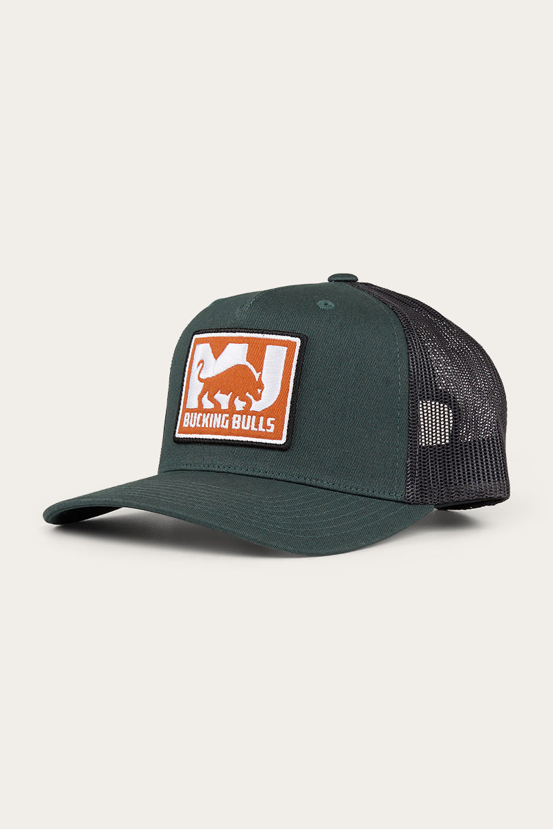 MJ Bucking Bull Trucker Cap - Pine