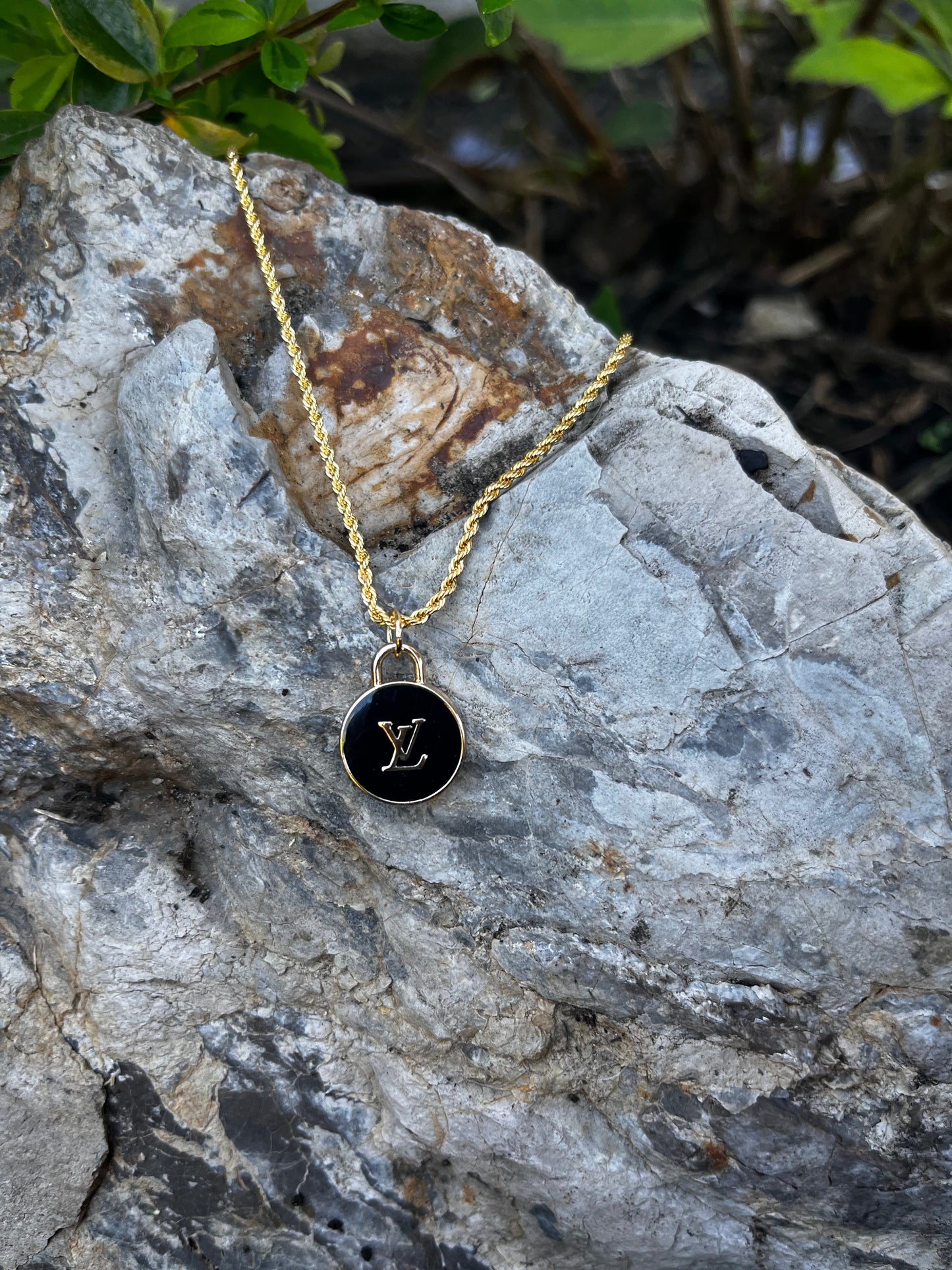 LV Charm Necklace