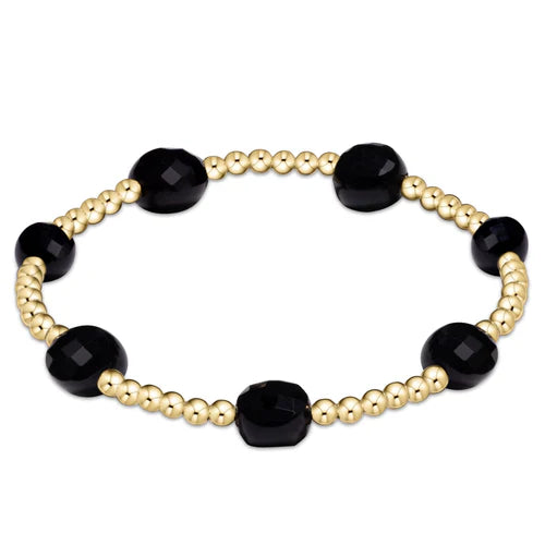 Admire Gold 3mm Bracelet- Gemstones