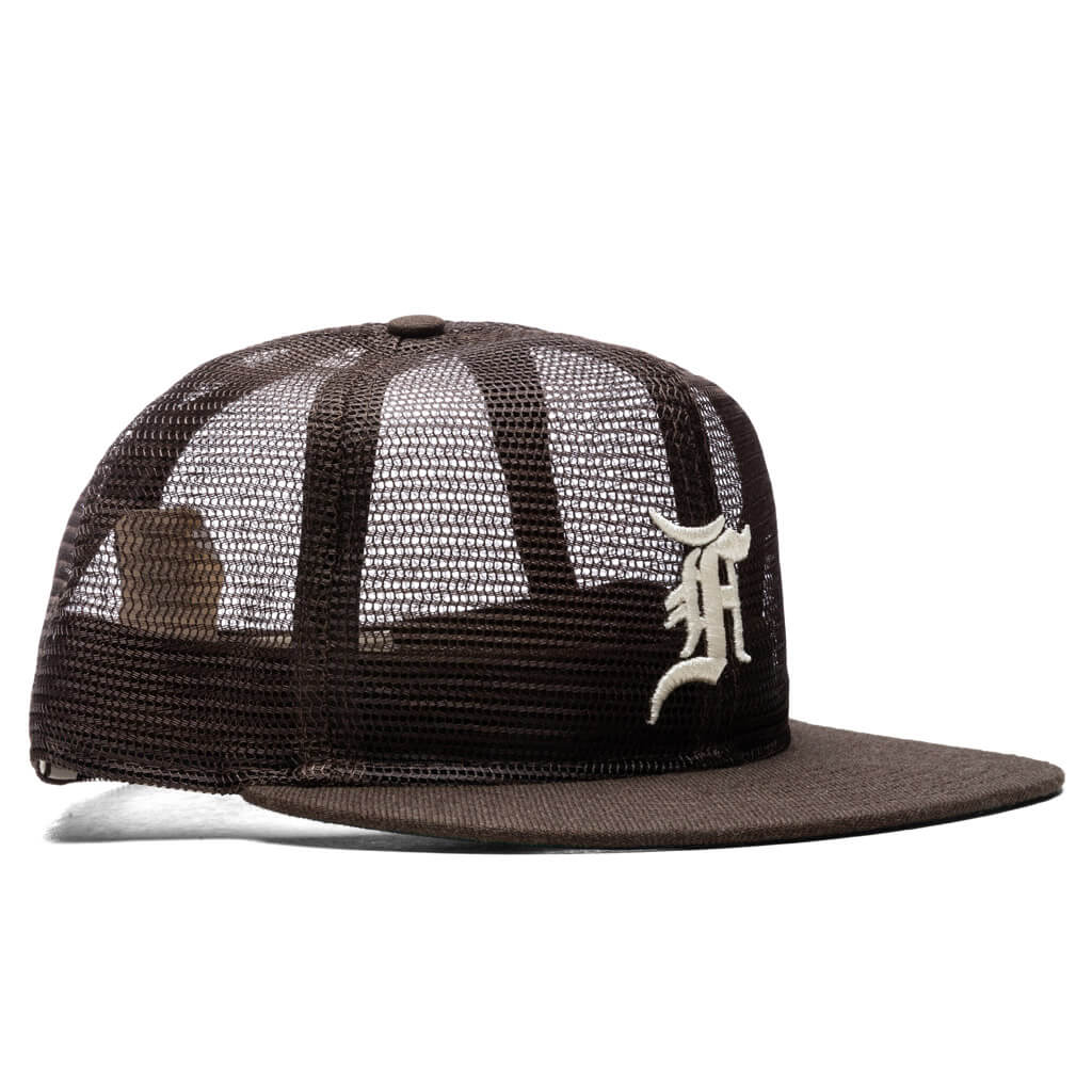 New Era x Fear of God Essentials Full Mesh 59FIFTY Detroit Tigers - Walnut