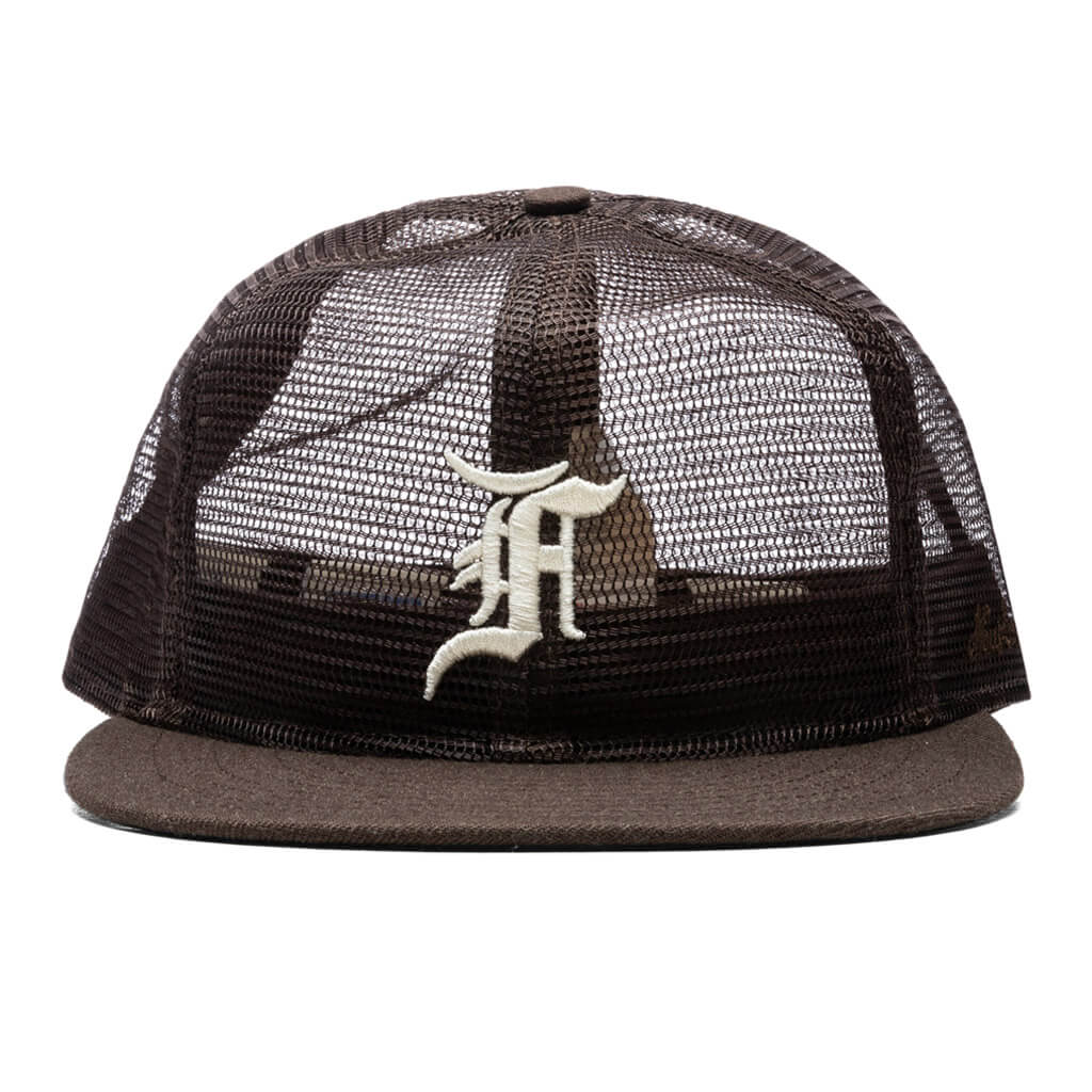 New Era x Fear of God Essentials Full Mesh 59FIFTY Detroit Tigers - Walnut