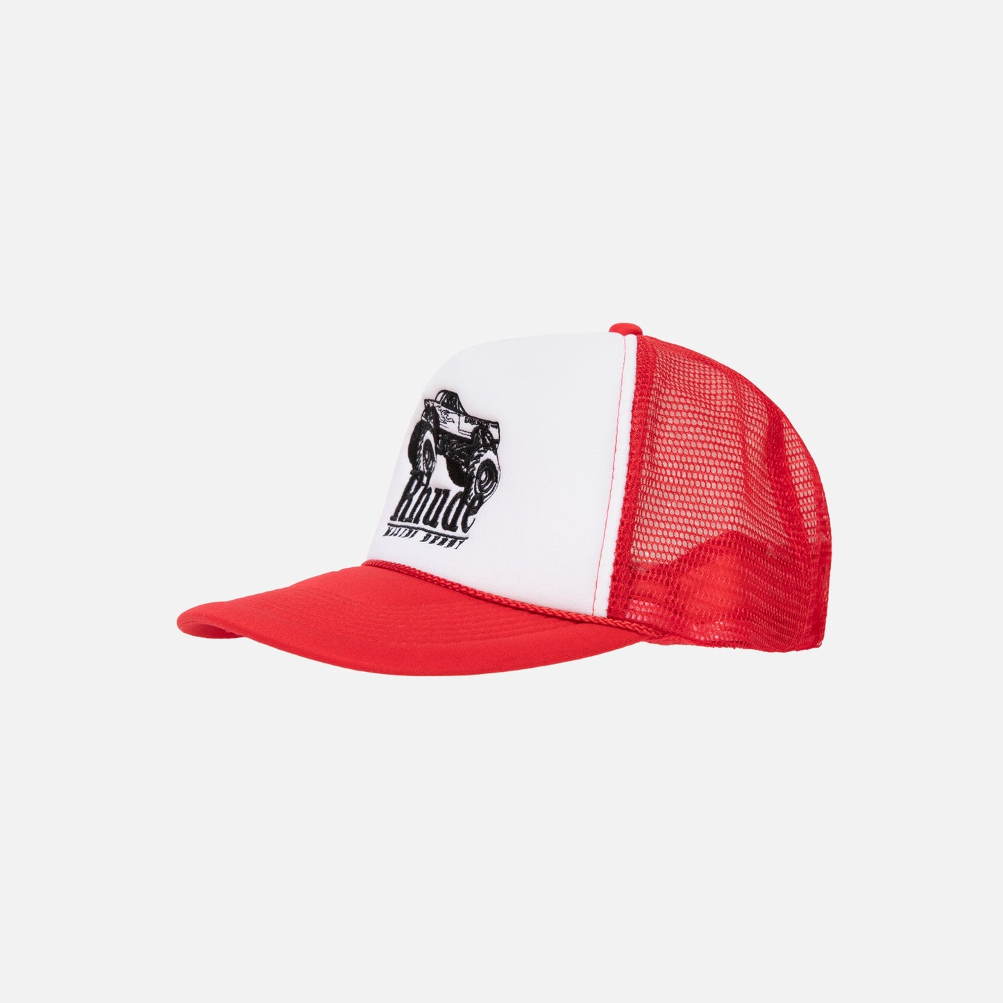 Rhude Trucker Hat Malibu Derby - Red