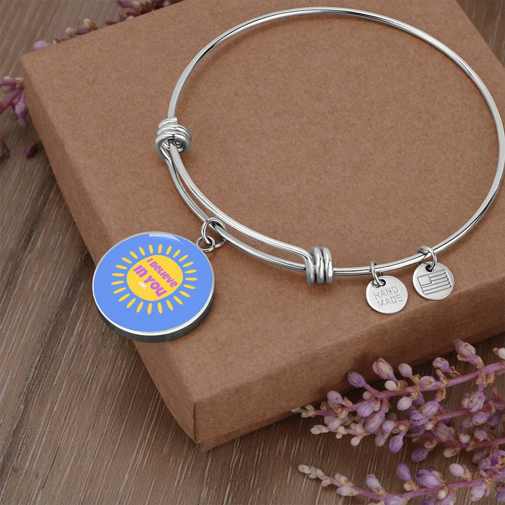 I Believe In You Bangle