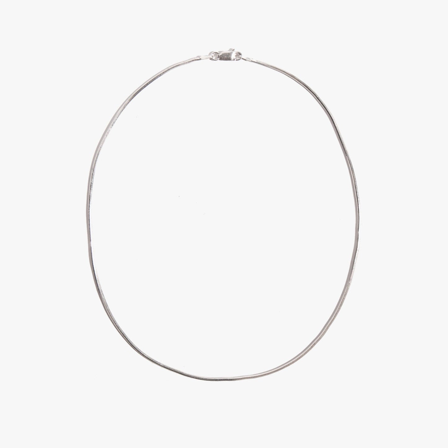 Silver Snake Choker