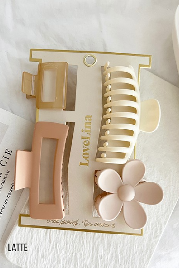 Samantha 4-pk Hair Clip