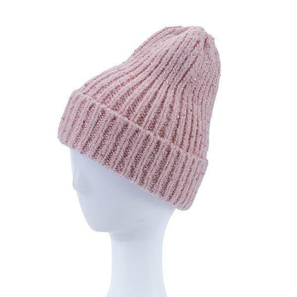 Women's Accessories - Hats Knitted Sequin Beanie