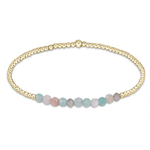 Gold Bliss Bead Bracelet 2mm