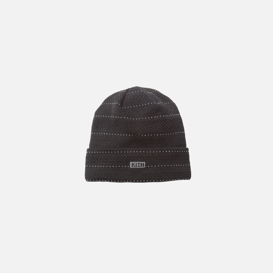 Kith x New Era Multi-Knit Beanie - Black / Cattail