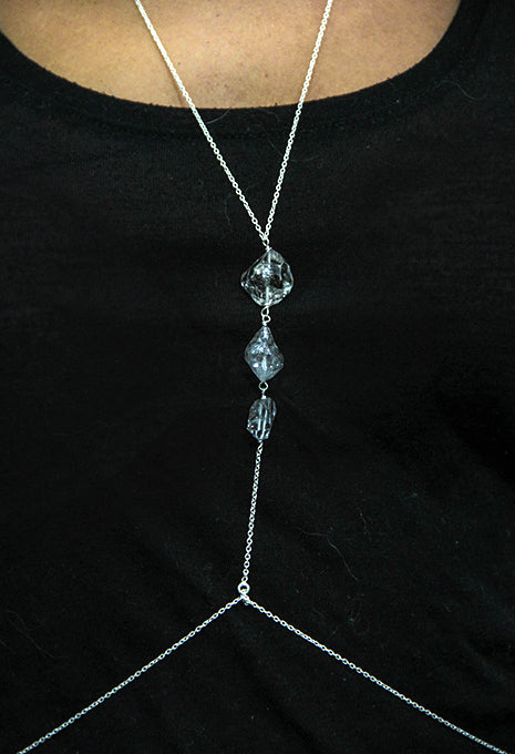 Raw Gemstone Body Chain