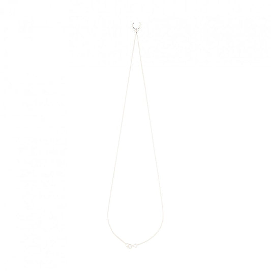 Silver Horn Necklace