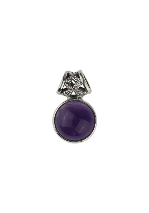 Pendant Amethyst Cab Stones