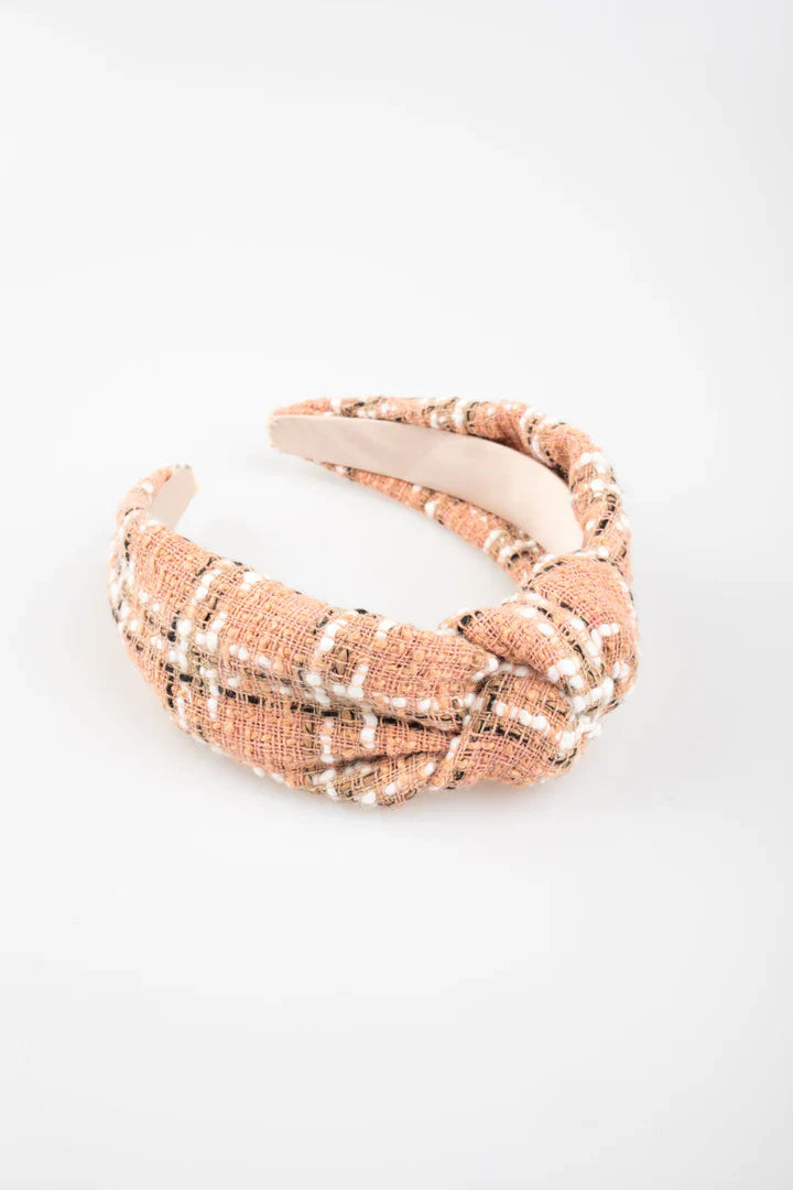 Tweed Knot Headband