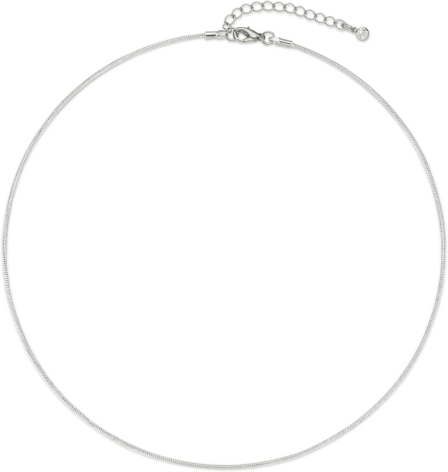 CHESKY 14K Gold/Silver Plated Snake Chain Necklace Herringbone Necklace Gold Choker Necklaces for Women Girl Gifts Jewelry 1.5/3/5MM(W) 14"/16"(L) - Premium  from Concordia Style Boutique - Just $22.58! Shop now at Concordia Style Boutique