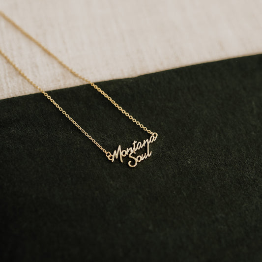 Montana Soul Necklace- Gold/Silver