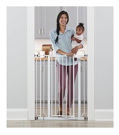 New Regalo Easy Step 36" Extra Tall Walk Thru Baby Gate