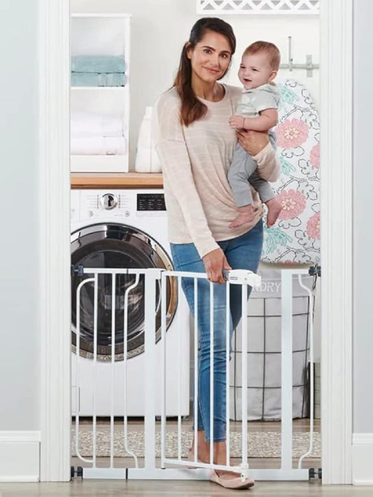 New Regalo Easy Step 38.5-Inch Wide Walk Thru Baby Gate