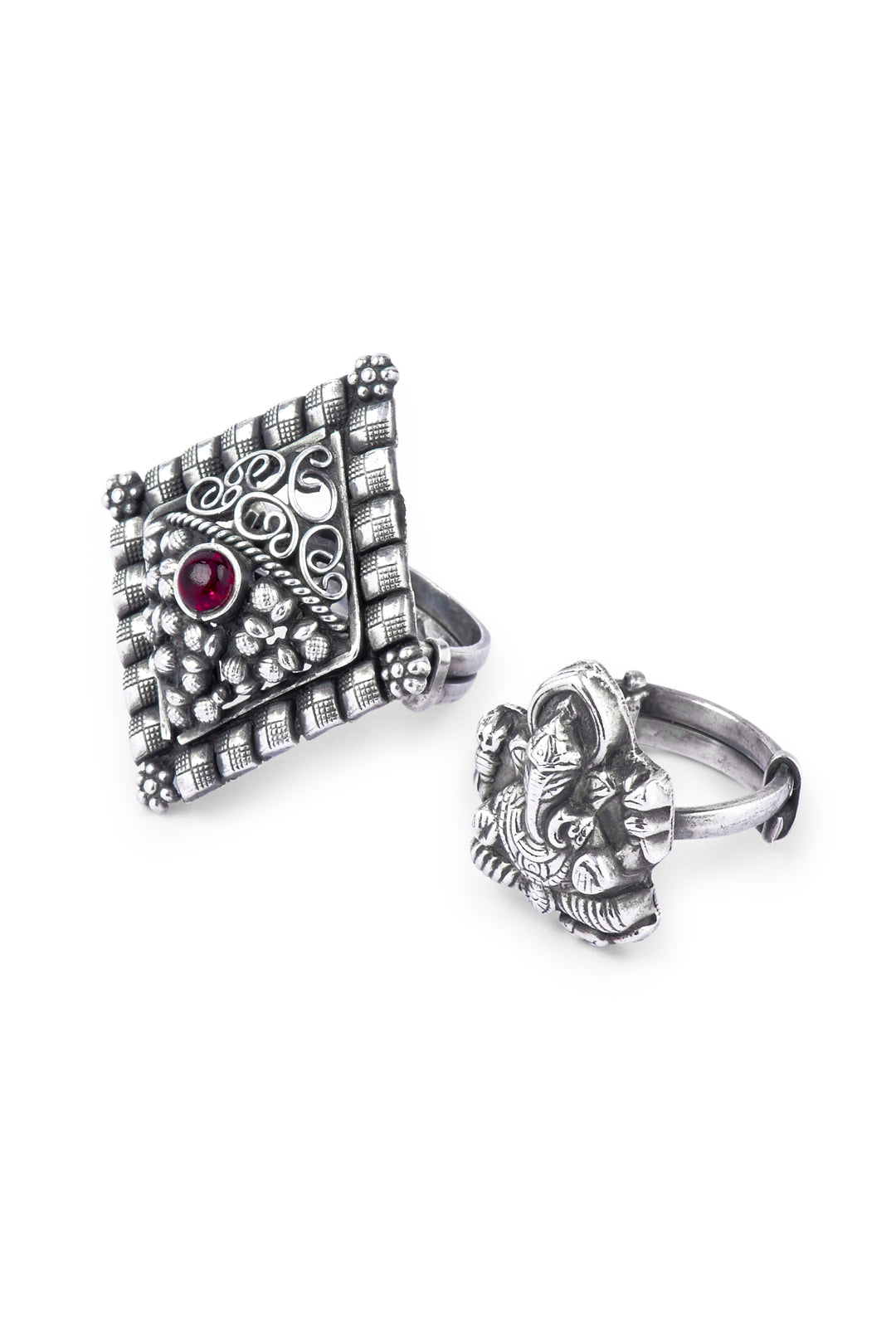 Assorted Traditional Ethnic Silver Ring