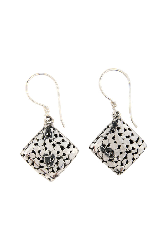 Earrings 3d Cushion Kali Cutouts