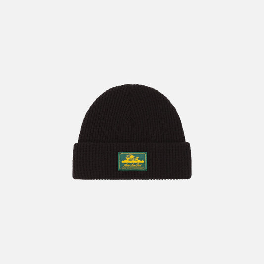 Aimé Leon Dore ALD Waffle Knit Beanie - Black