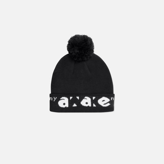 Awake Block Out Logo Beanie - Black