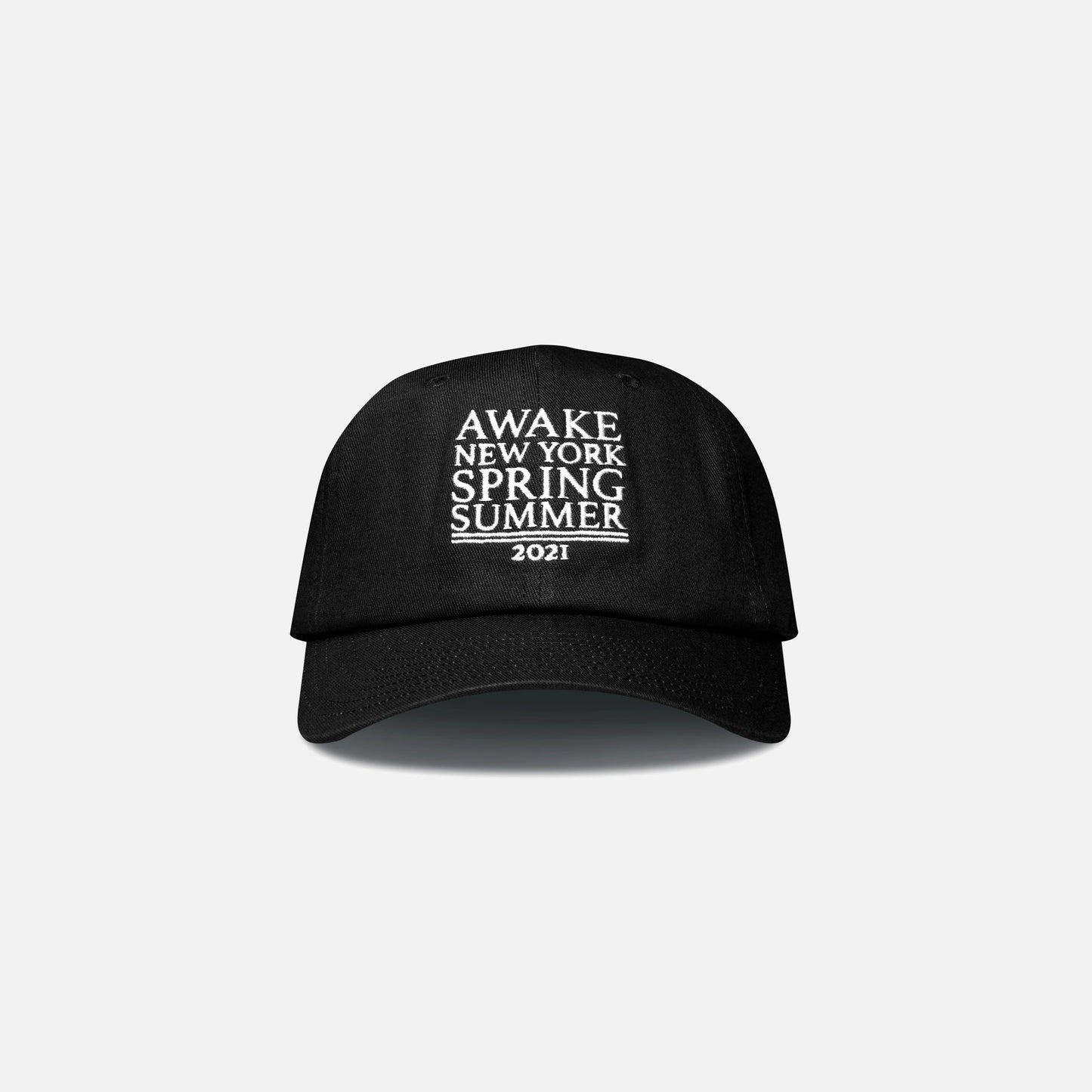 Awake NY SS21 6-Panel Cap - Black