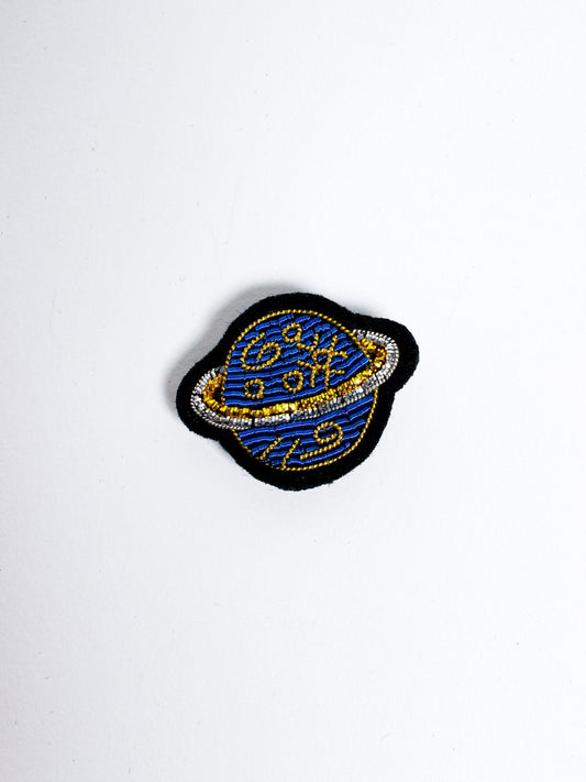 Nature Hand Embroidered Brooch - Macon&Lesquoy - Berte