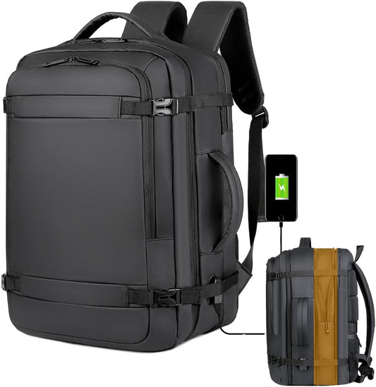 COSCOOA 17 inch Laptop Business Travel Backpack 18x14x8Inch 40L Flight Approved Carry On Backpack Large Luggage