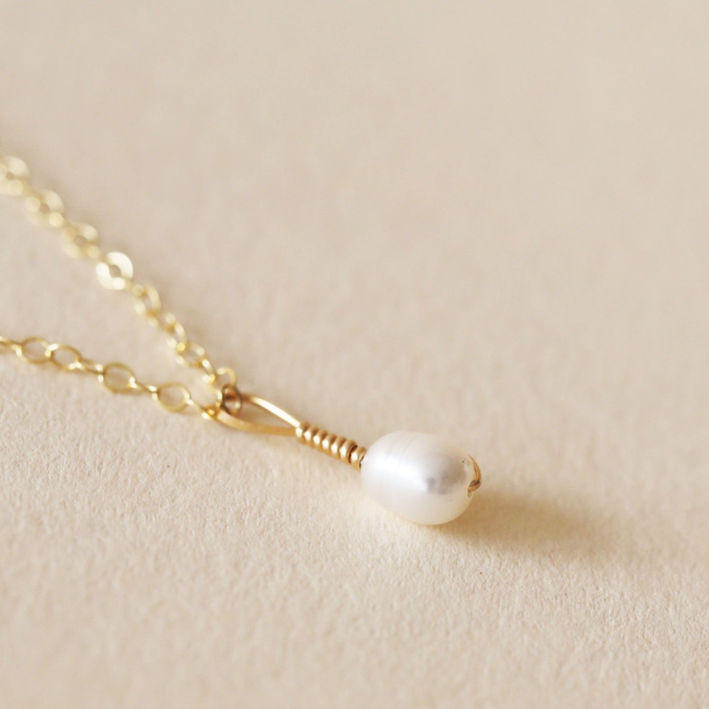 Simple Necklace | Pearl
