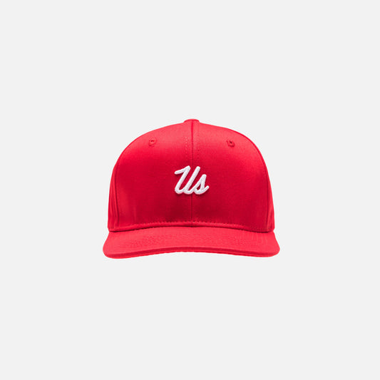 Kith Kids US Snapback - Red