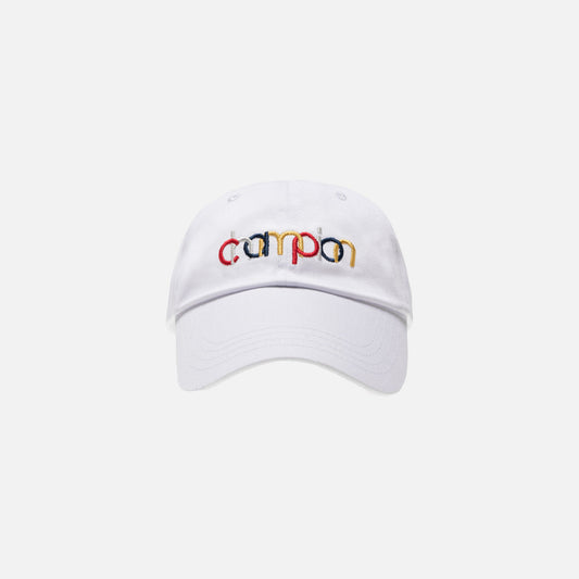 Kith x Champion Double Logo Hat - White