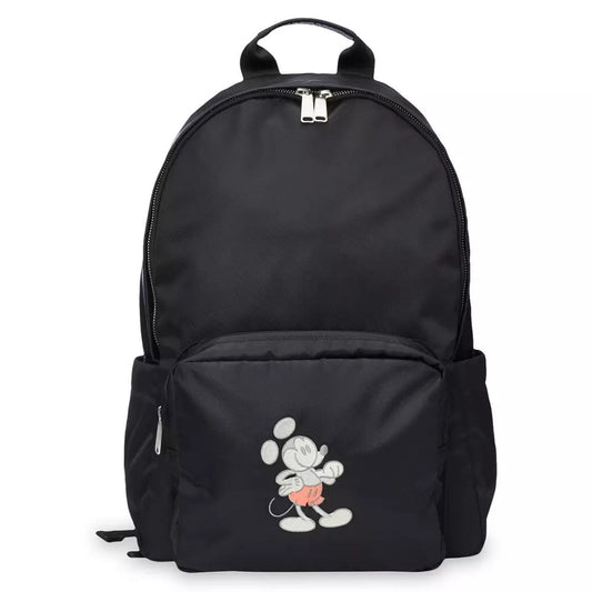 Disney Mickey Mouse Genuine Mousewear Embroidered Backpack Black NWT