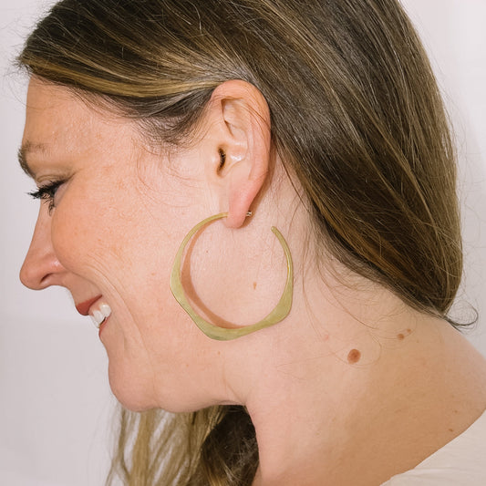 Doble hoop earrings