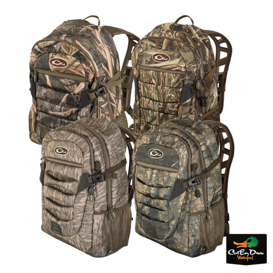Drake Waterfowl Camouflage Daypack Backpack OSFM Bottomland - DA1011-006