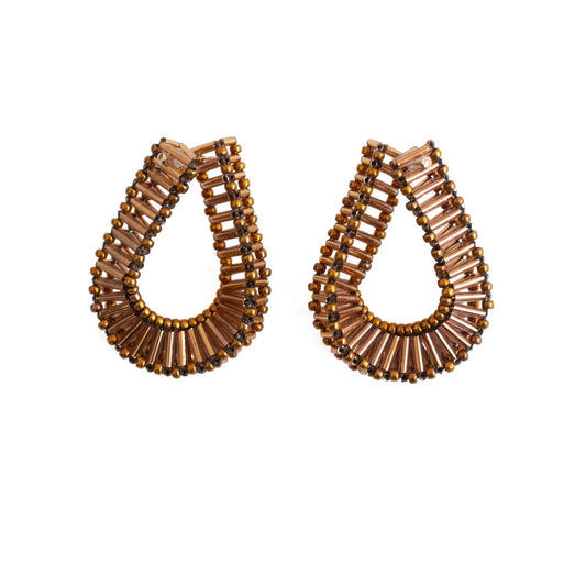 Embrace Earrings Amber