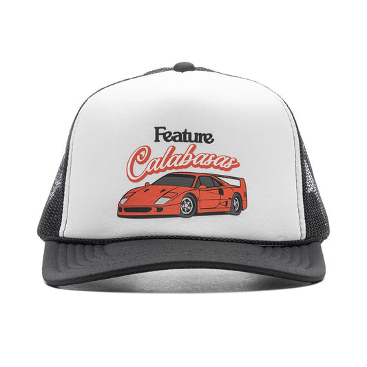 C-40 Trucker - Black/White