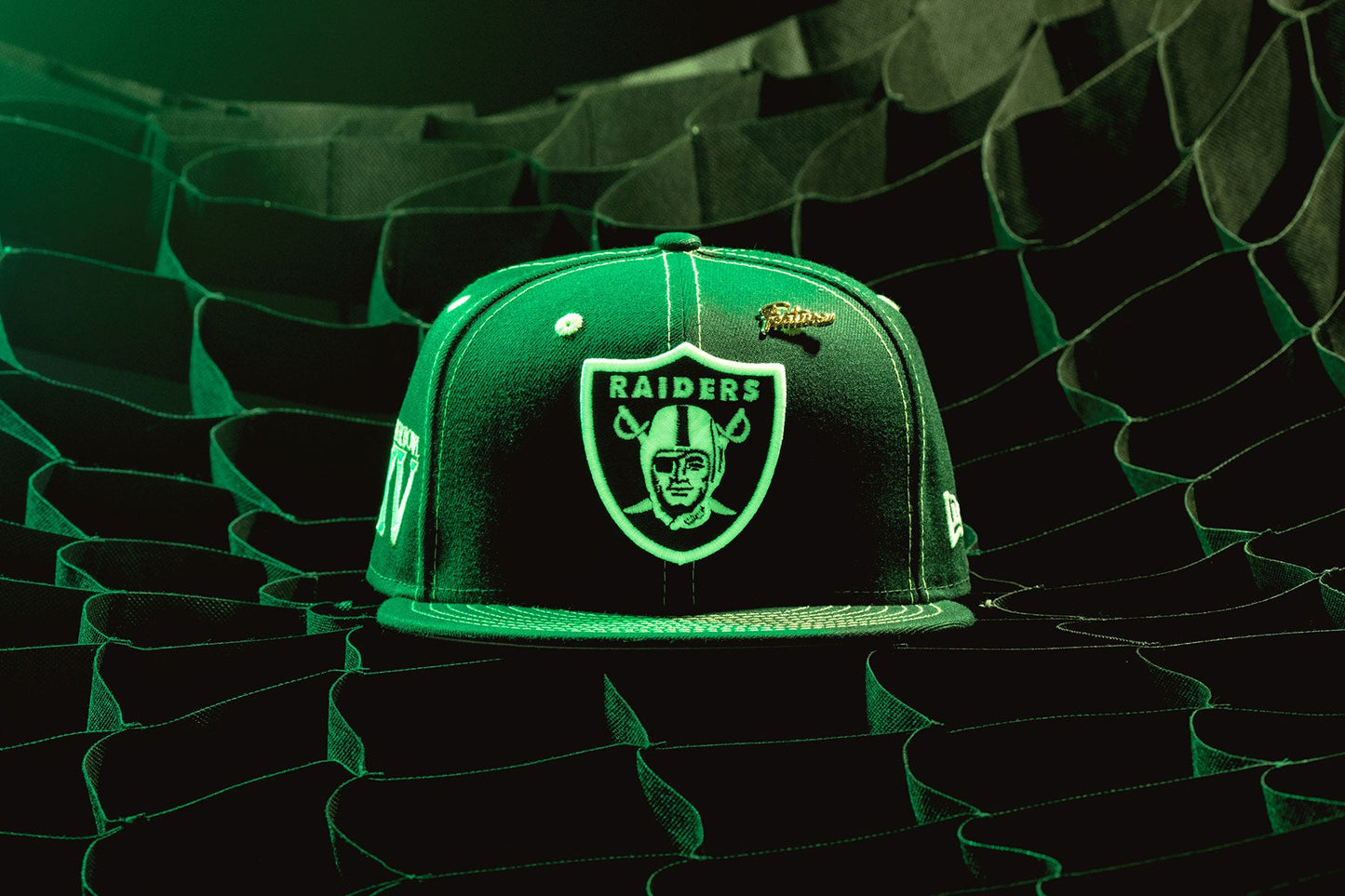 Feature x New Era "Night Vision" 59FIFTY Fitted - Las Vegas Raiders