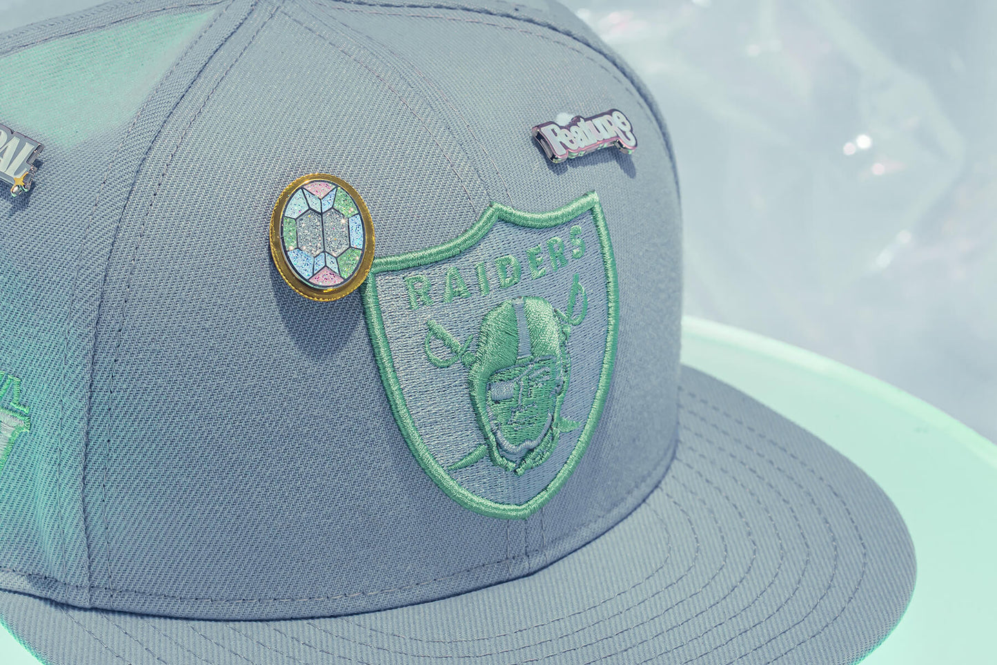 Feature x New Era 'Opal' 59FIFTY Fitted - Las Vegas Raiders