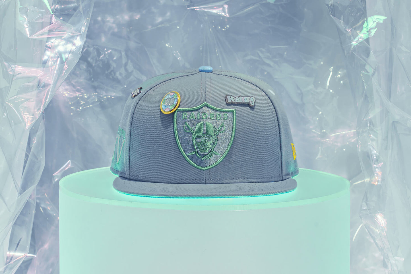 Feature x New Era 'Opal' 59FIFTY Fitted - Las Vegas Raiders