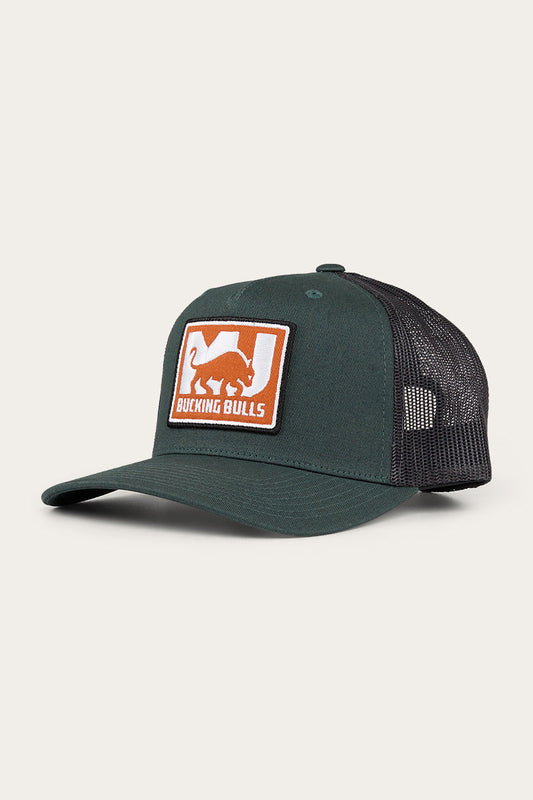 MJ Bucking Bull Trucker Cap - Pine