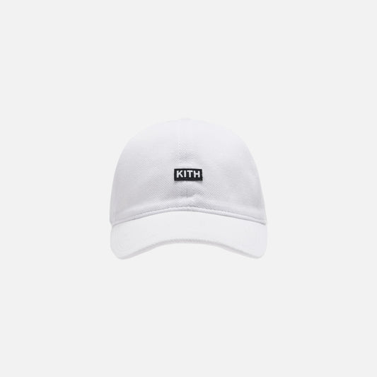 Kith Pique Cap - White