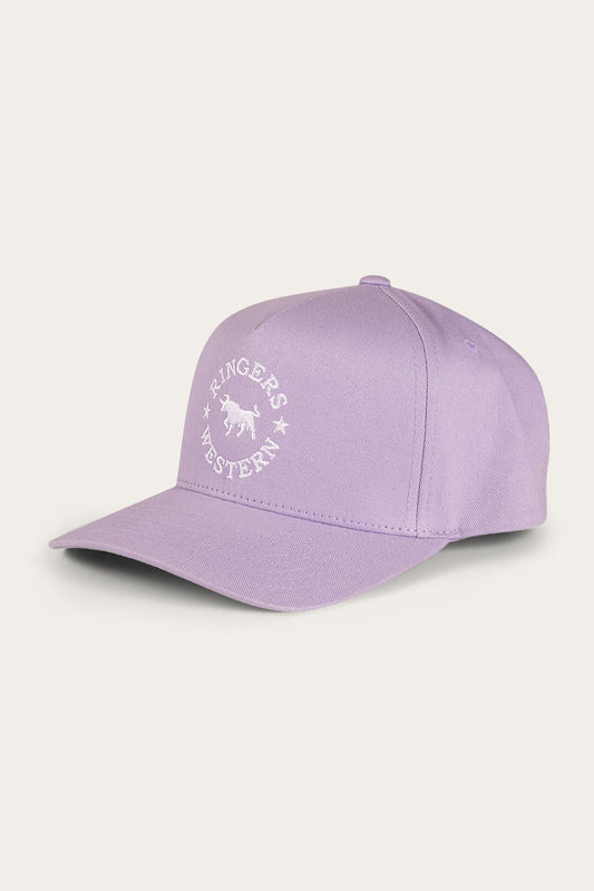 Icon Kids Baseball Cap - Lilac/White